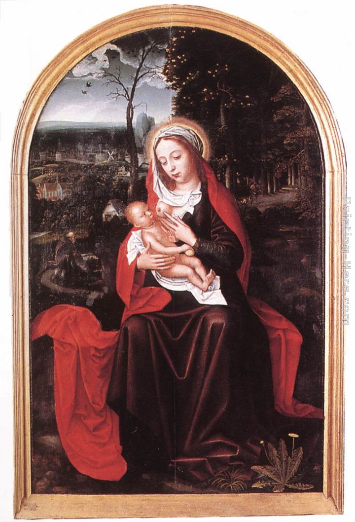 Rest on the Flight into Egypt painting - Ambrosius Benson Rest on the Flight into Egypt art painting